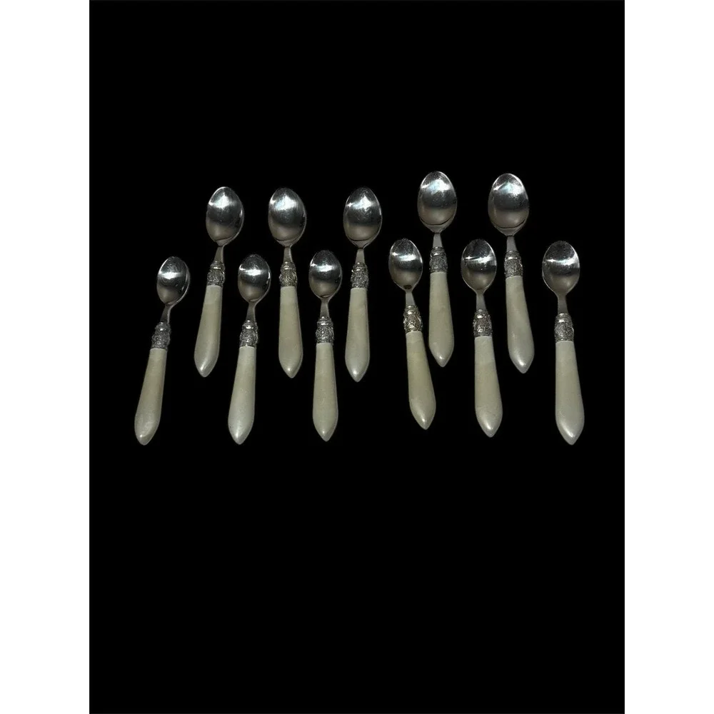 Pioneer Woman COWGIRL LACE GRAY Service 11‎ Pieces Stainless Flatware Silverware